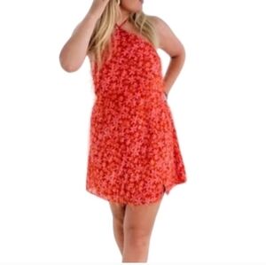 Wild Fable Bright Orange Dress
